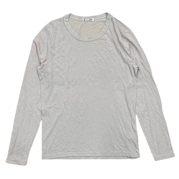 Buck Mason Women's Cloud Jersey Wool Blend Slim Made In USA Long Sleeve Top Tee - Picture 1 of 4